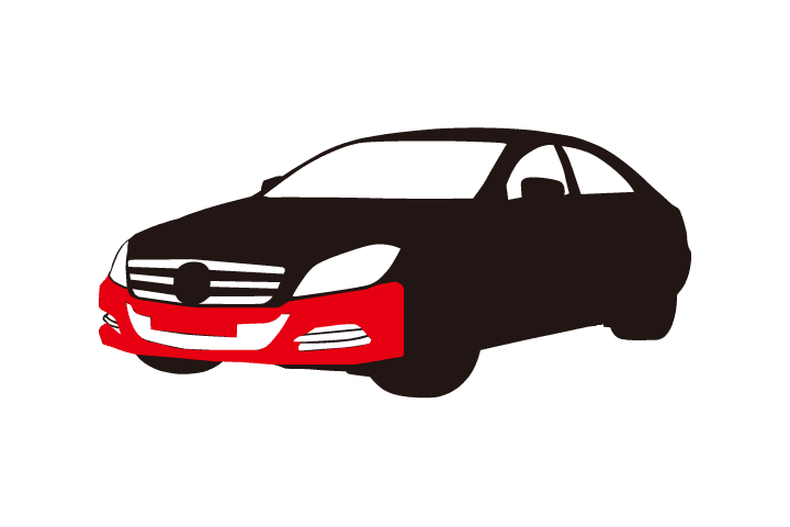 バンパーの板金塗装